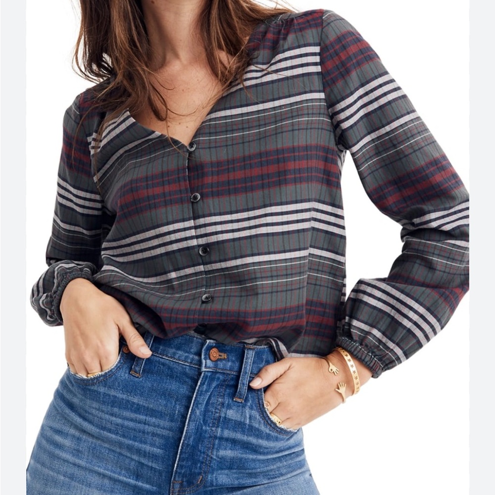 MADEWELL  Button-Up top